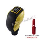 Fiat Punto Sarı Çerçeve Spor Topuzu 5 İleri Mandalsız M421C