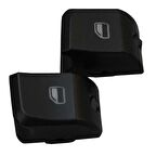 Audi A4 - A5 - Q5 Cam Kumanda Düğme Kapağı Sol İkili Takım M1018