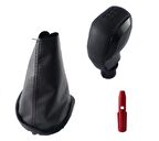 Clio 3 Çerçeveli Vites Körüğü Ve Siyah Spor Vites Topuzu M491-398