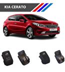 Kia Cerato Cam Düğme Kapağı 2 Adetli Set M1407
