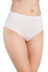 Kadın Siyah 3'lü Paket Bambu Yüksek Bel Bikini Külot