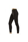Kadın Siyah Termal Tayt