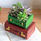 Valiz Saksı Mumluk Silikon Kalıp K-313