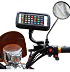 QASUL  Su Geçirmez Bisiklet Motorsiklet Atv Motosiklet Telefon Tutucu Tutacağı Weather Resistant Bike Mount