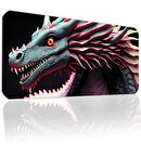 70x30 Ejderha ilyuka MP327030 Büyük Boy XL Gaming Mousepad Dikişli Kenar Kaymaz Taban 70x30cm