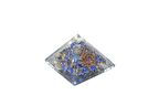Hakiki Doğal Lapis Lazuli Taşı Orgonit Piramit 35 Gram