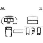 Meriç® Seat Arosa Ön Torpido Kaplama 10 Parça 1997-2001