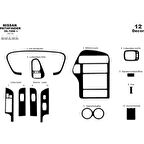 Meriç® Nissan Pathfinder Ön Torpido Kaplama 12 Parça 1996-2001