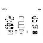 Meriç® Mitsubishi Pajero Ön Torpido Kaplama 22 P. 2001-2004