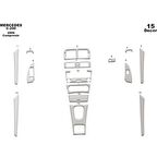 Meriç® Mercedes C200 Komp. Ön Torpido Kaplama 15 Parça 2006-2011