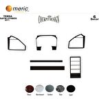 Meriç® Mitsubishi Safir Ön Torpido Kaplama 4 Parça 2011-2019