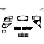 Meriç® Mercedes Travego Ön Torpido Kaplama 47 Parça 2012-›