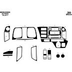 Meriç® Mercedes Actros Mp4 Ön Torpido Kaplama 22 Parça 2016-2020