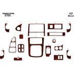 Meriç® Ssangyong Musso Ön Torpido Kaplama 17 Parça 1996-1999