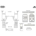 Meriç® Scania R Ön Torpido Kaplama 46 Parça 2004-2009