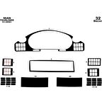 Meriç® Neoplan Tourliner Ön Torpido Kaplama 32 Parça 2008-›