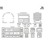 Meriç® Man Tg A-XXL Ön Torpido Kaplama 78 Parça 2006-›