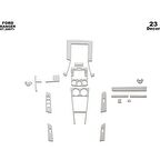 Meriç® Ford Ranger Ön Torpido Kaplama 23 Parça 2006-2010