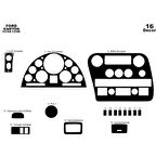 Meriç® Ford Cargo Ön Torpido Kaplama 16 Parça 2004-2006