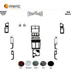 Meriç® Dodge Nitro Ön Torpido Kaplama 14 Parça 2010-›