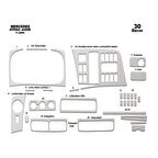 Meriç® Mercedes Atego Ön Torpido Kaplama 30 Parça 2004->