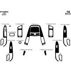 Meriç® Hyundai i30 Ön Torpido Kaplama 18 Parça 2007-2012
