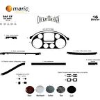 Meriç® Daf Cf Ön Torpido Kaplama 16 Parça 2001-2010