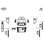 Meriç® Chery Tiggo 4x4 Ön Torpido Kaplama 16 Parça 2007-2015