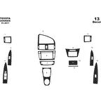 Meriç® Toyota Avensis Ön Torpido Kaplama 13 Parça 2011-2015