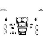 Meriç® Renault Clio Symbol Ön Torpido Kaplama 21 Parça 2012-2019