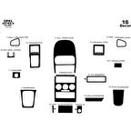 Meriç® Opel Astra G Ön Torpido Kaplama 16 Parça 1998-2003