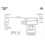 Meriç® Mitsubishi L200 Ön Torpido Kaplama 16 Parça 1996-2007