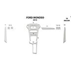 Meriç® Ford Mondeo Ön Torpido Kaplama 16 Parça 2012-2016