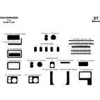 Meriç® VW Transporter T4 Maun Kaplama 27 Parça 1990-1995