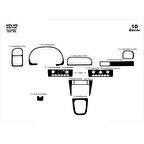 Meriç® Volvo S40 / V40 Alüminyum Kaplama 10 Parça 2000-2003