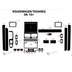 Meriç® Volkswagen Touareg Ön Torpido Kaplama 24 Parça 2010-›