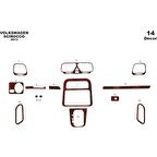 Meriç® Volkswagen Scirocco Ön Torpido Kaplama 14 Parça 2013-2018