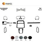 Meriç® Volkswagen Scirocco Ön Torpido Kaplama 14 Parça 2013-2018