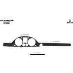 Meriç® Volkswagen Passat Ön Torpido Kaplama 3 Parça 2005-2010