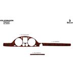 Meriç® Volkswagen Passat Ön Torpido Kaplama 3 Parça 2005-2010