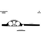 Meriç® Volkswagen Passat Ön Torpido Kaplama 3 Parça 2005-2010