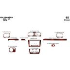 Meriç® Volkswagen Golf 6 Ön Torpido Kaplama 15 Parça 2008-2016