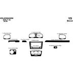 Meriç® Volkswagen Golf 6 Ön Torpido Kaplama 15 Parça 2008-2016