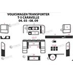 Meriç® VW Carevella T5 Ön Torpido Kaplama 31 Parça 2003-2009