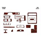 Meriç® Toyota Prado Ön Torpido Kaplama 18 Parça 2001-2002