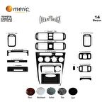 Meriç® Toyota Corolla Ön Torpido Kaplama 14 Parça 1997-2002