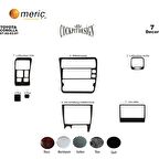 Meriç® Toyota Corolla Ön Torpido Kaplama 7 Parça 1992-1997