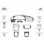 Meriç® Toyota Camry Ön Torpido Kaplama 14 Parça 1991-1997