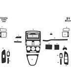 Meriç® Toyota Auris Ön Torpido Kaplama 21 Parça 2008-2015