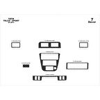 Meriç® Tata Telco Sport Ön Torpido Kaplama 7 Parça 1997-2006